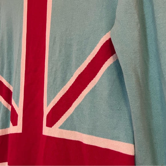 Kersh oversized UK flag cardigan - Picture 4 of 13